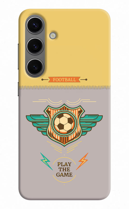 Football Samsung S24 Hard Case Back Cover by Casekaro