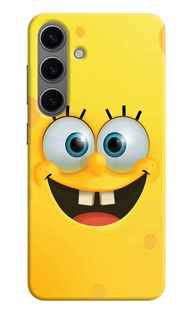 Sponge 1 Samsung S24 Hard Case Back Cover by Casekaro