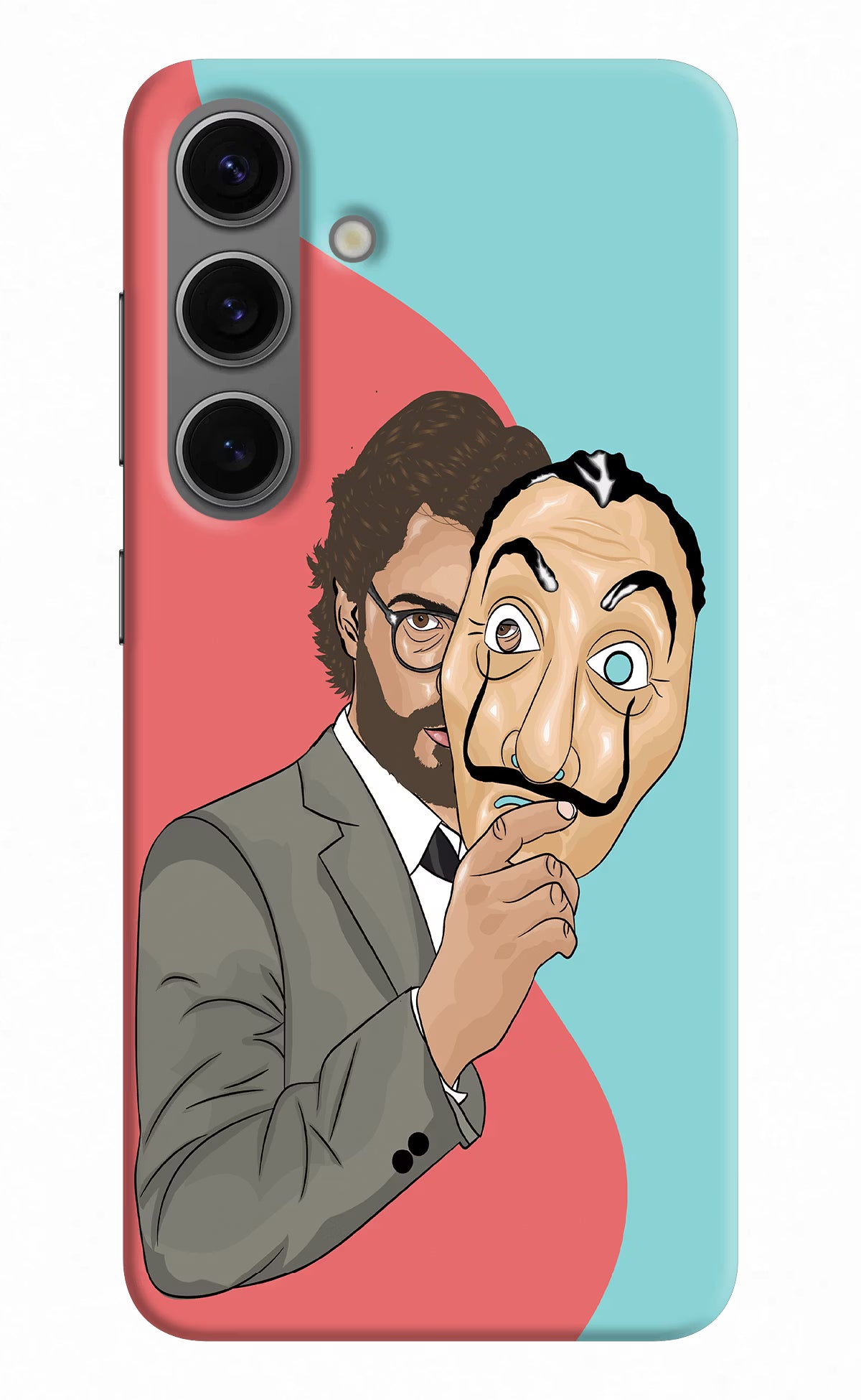 Professor Samsung S24 Hard Case Back Cover by Casekaro
