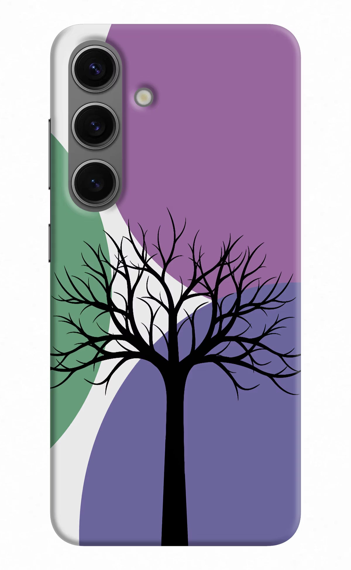 Tree Art Samsung S24 Hard Case Back Cover by Casekaro