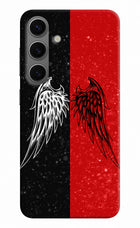 Wings Samsung S24 Hard Case Back Cover by Casekaro