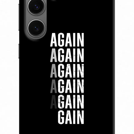 Again Again Gain Samsung S24 Hard Case Back Cover by Casekaro