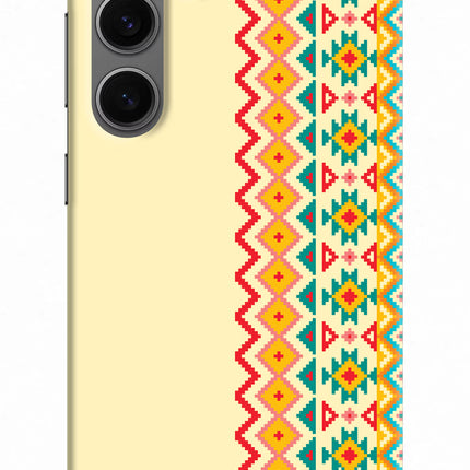 Ethnic Seamless Samsung S24 Hard Case Back Cover by Casekaro