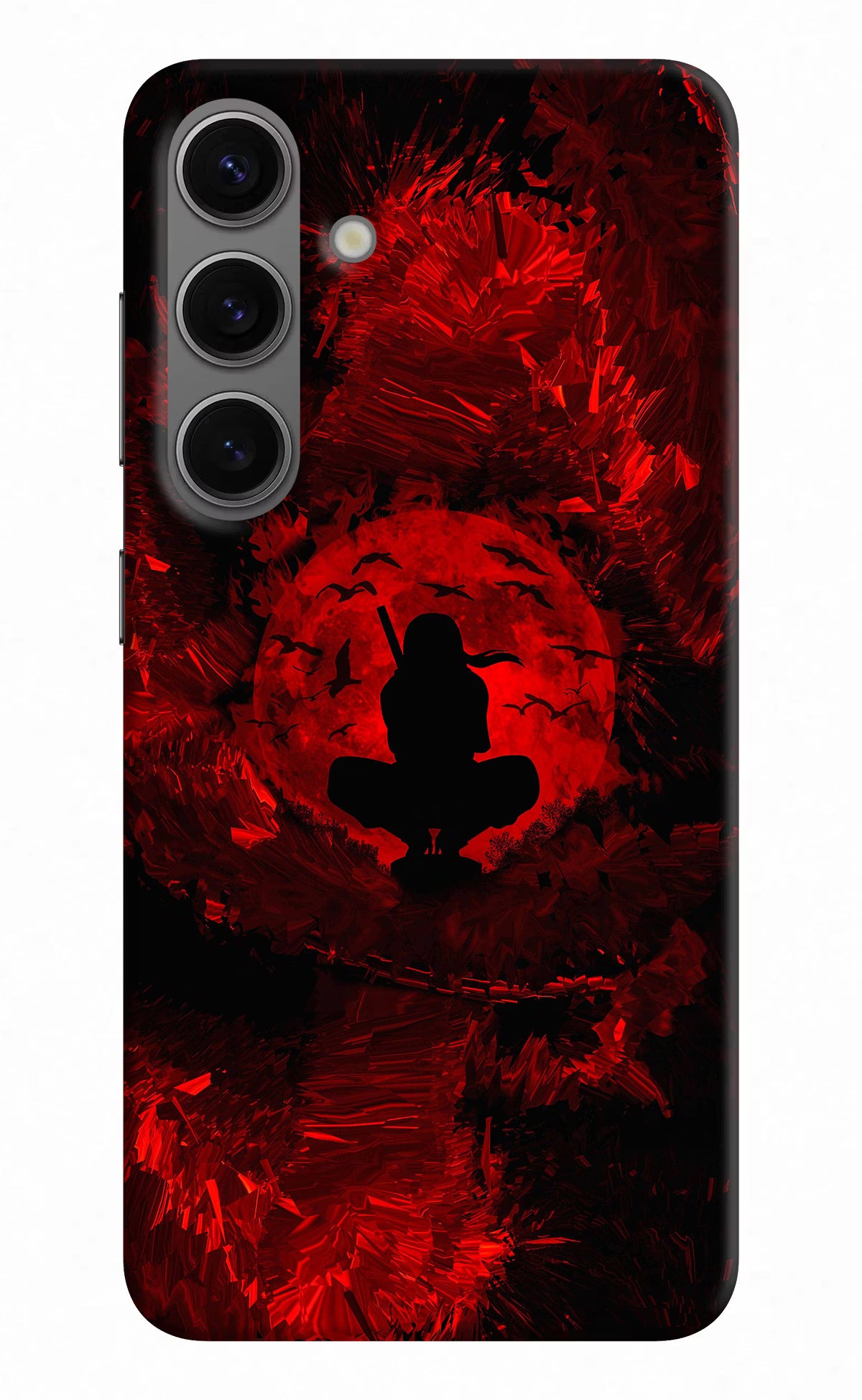 Itachi Uchiha Samsung S24 Hard Case Back Cover by Casekaro