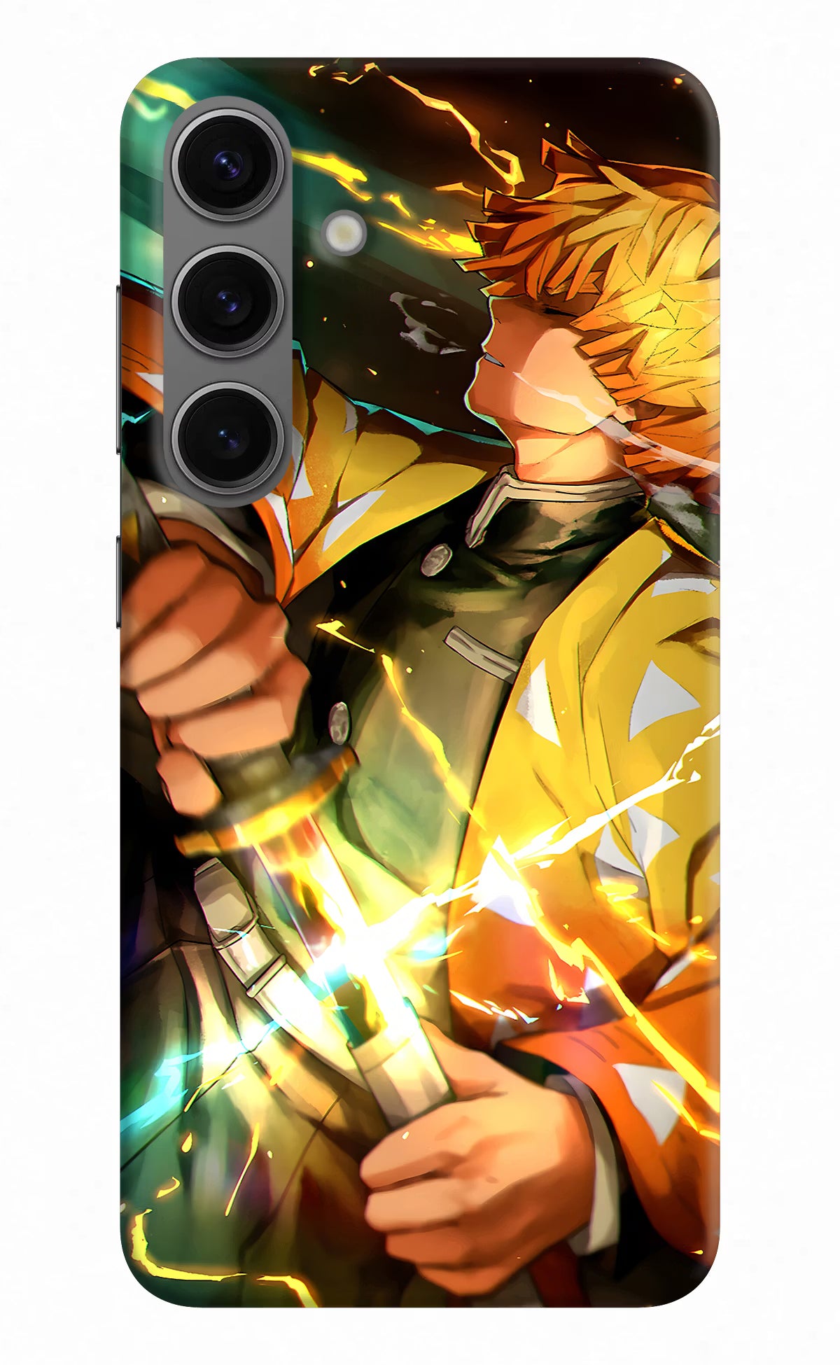 Demon Slayer Samsung S24 Hard Case Back Cover by Casekaro