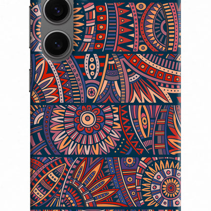 African Culture Design Samsung S24 Hard Case Back Cover by Casekaro