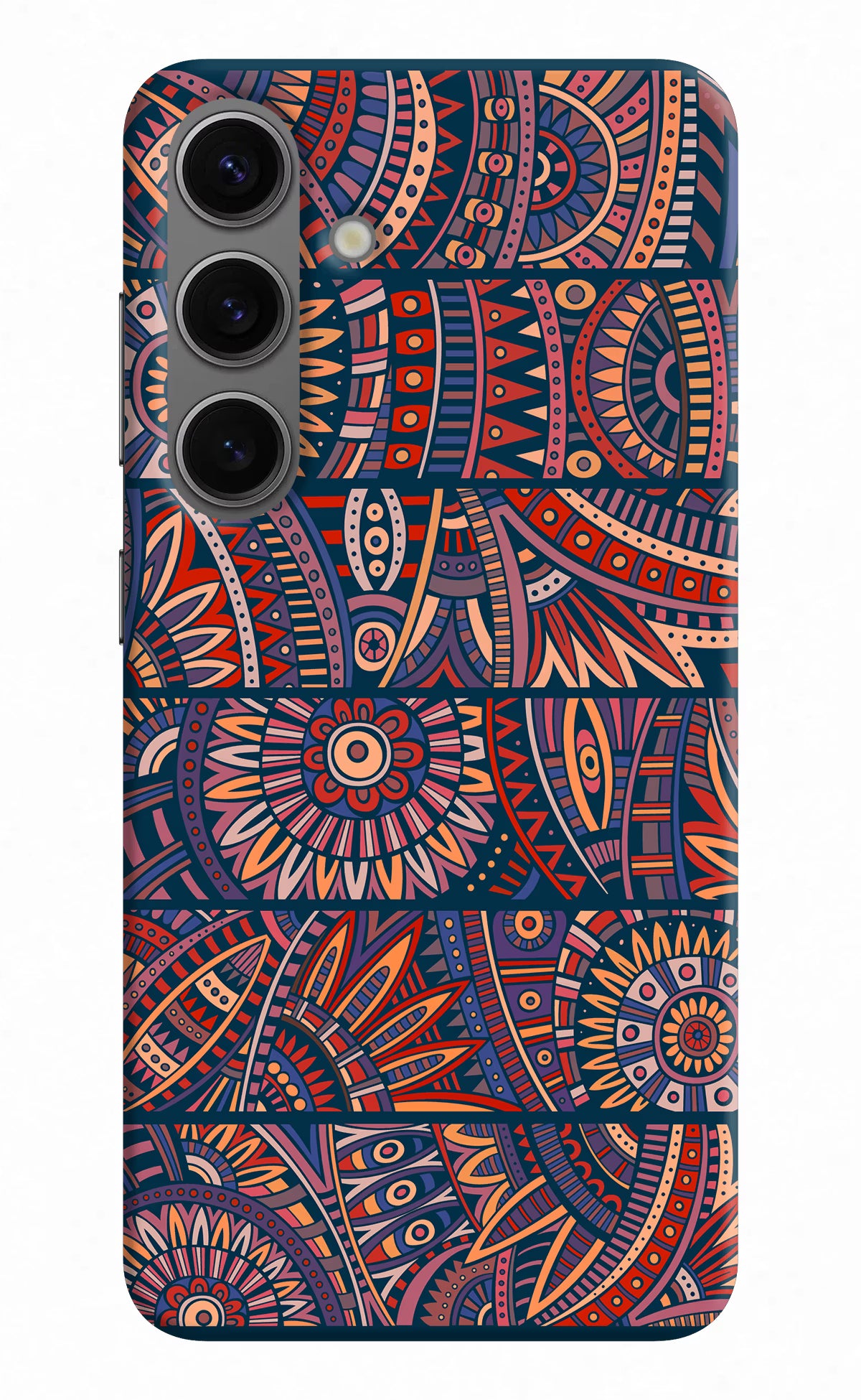 African Culture Design Samsung S24 Hard Case Back Cover by Casekaro