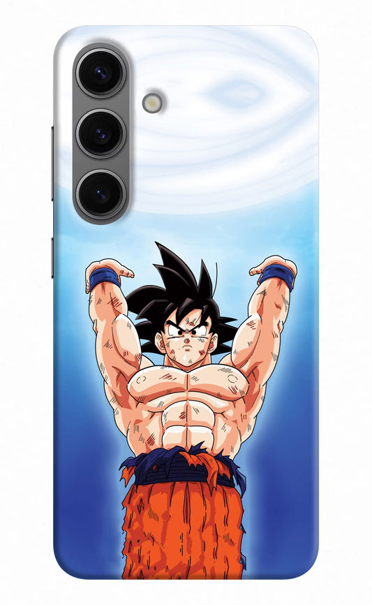 Goku Power Samsung S24 Hard Case Back Cover by Casekaro