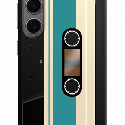 Cassette Samsung S24 Hard Case Back Cover by Casekaro