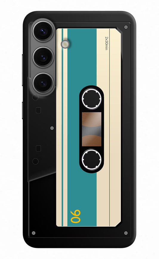 Cassette Samsung S24 Hard Case Back Cover by Casekaro