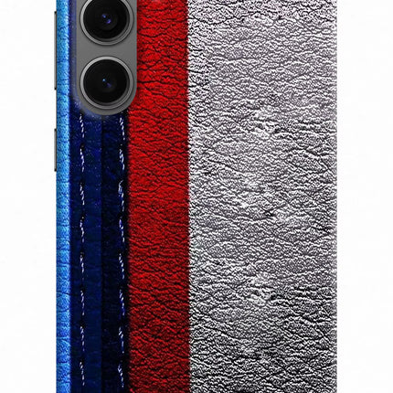 BMW Stripes Samsung S24 Hard Case Back Cover by Casekaro