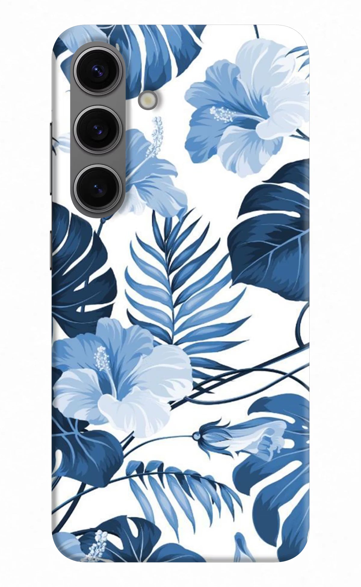 Fabric Art Samsung S24 Hard Case Back Cover by Casekaro