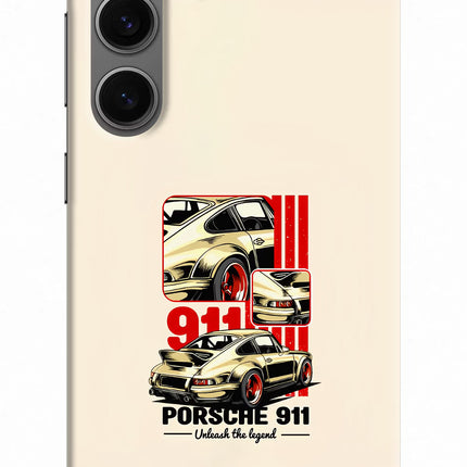 Classic Porsche 911 Samsung S24 Hard Case Back Cover by Casekaro