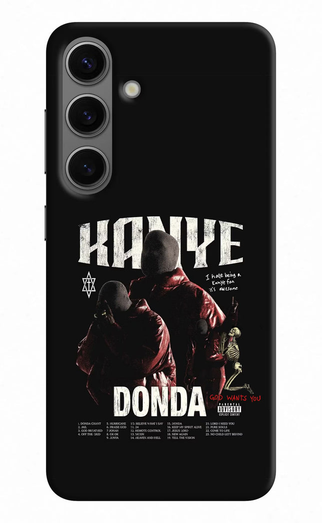 Donda Kanye West Samsung S24 Hard Case Back Cover by Casekaro