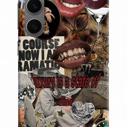 Luxury Samsung S24 Hard Case Back Cover by Casekaro