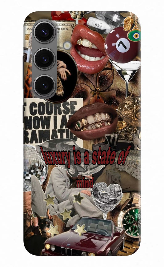 Luxury Samsung S24 Hard Case Back Cover by Casekaro