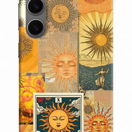 Sun Samsung S24 Hard Case Back Cover by Casekaro