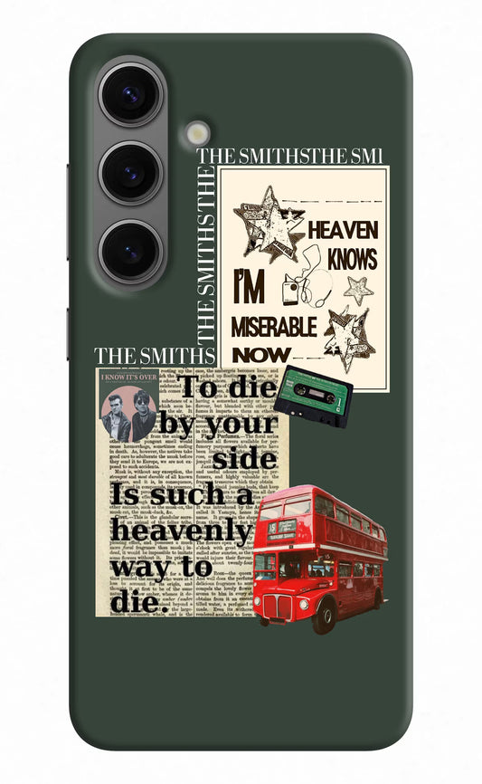 The Smiths Samsung S24 Hard Case Back Cover by Casekaro