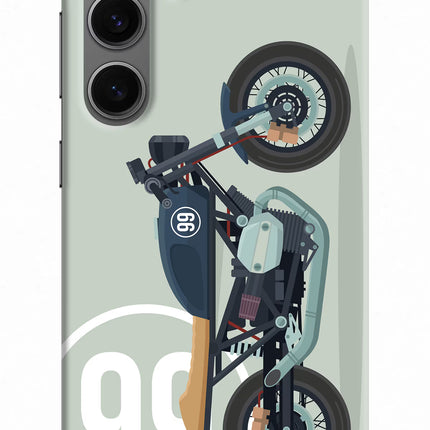 Classic Cafe Racer 99 Samsung S24 Hard Case Back Cover by Casekaro