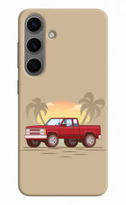 Desert Classic Drive Samsung S24 Hard Case Back Cover by Casekaro
