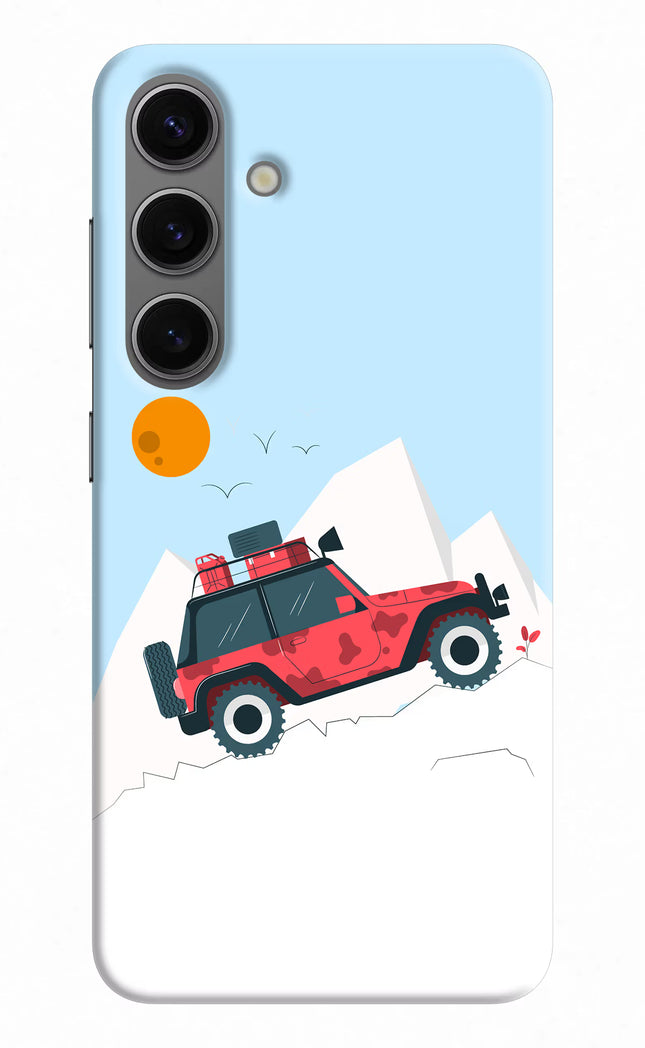 Mountain Trail Beast Samsung S24 Hard Case Back Cover by Casekaro