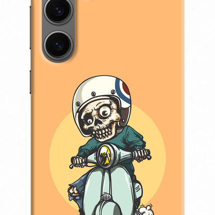 Undead Biker Samsung S24 Hard Case Back Cover by Casekaro