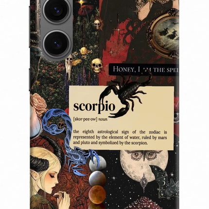 Scorpio Zodiac Samsung S24 Hard Case Back Cover by Casekaro