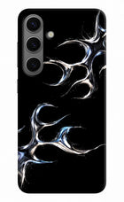 Chrome Tribal Samsung S24 Hard Case Back Cover by Casekaro