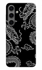 Twin Dragons Samsung S24 Hard Case Back Cover by Casekaro