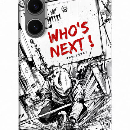 Who's Next Samsung S24 Hard Case Back Cover by Casekaro