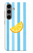 Summer Lemon Samsung S24 Hard Case Back Cover by Casekaro