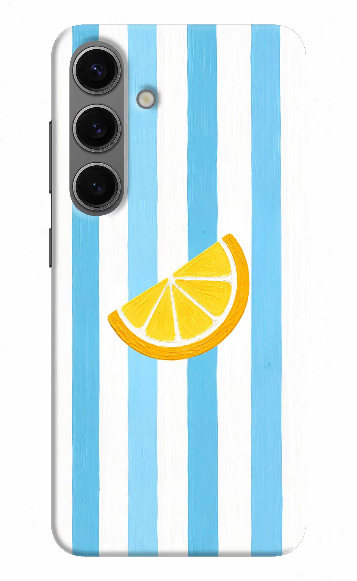 Summer Lemon Samsung S24 Hard Case Back Cover by Casekaro