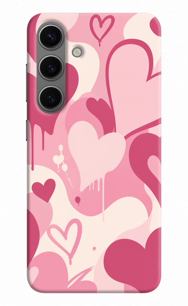 Hearty case Samsung S24 Hard Case Back Cover by Casekaro
