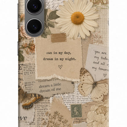 Vintage case Samsung S24 Hard Case Back Cover by Casekaro