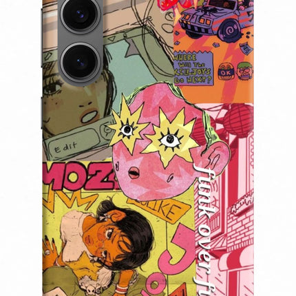 Funkover Samsung S24 Hard Case Back Cover by Casekaro