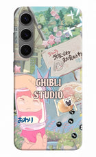 Studio Ghibli Samsung S24 Hard Case Back Cover by Casekaro