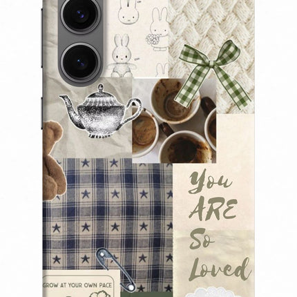 Cookie Samsung S24 Hard Case Back Cover by Casekaro