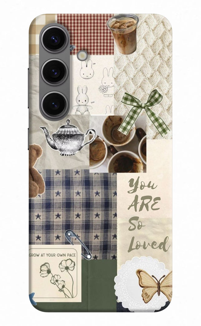 Cookie Samsung S24 Hard Case Back Cover by Casekaro