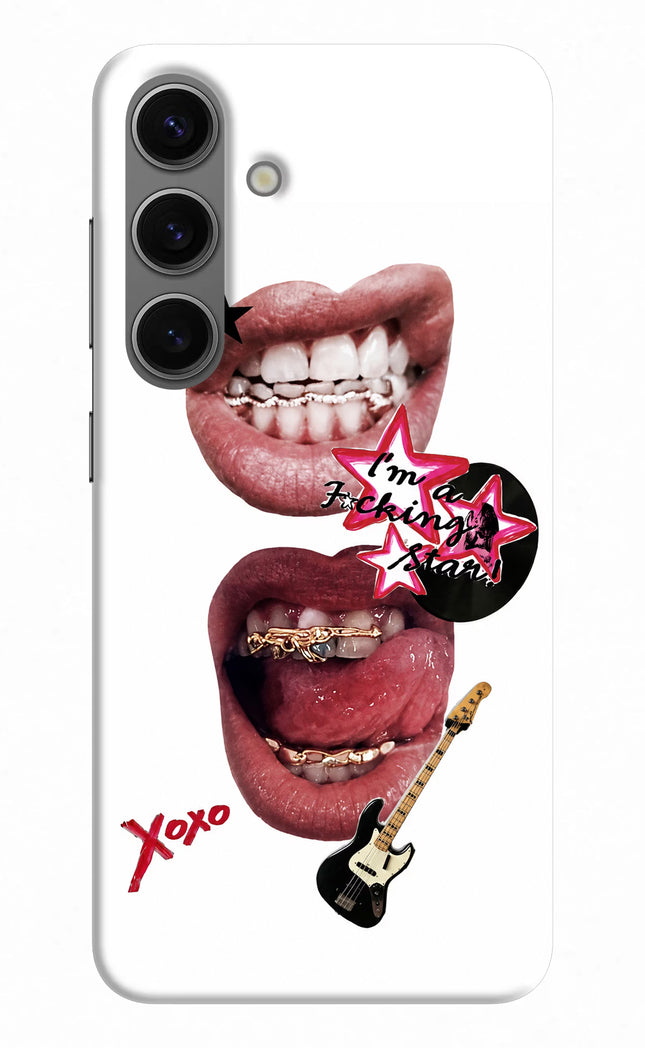 Rockstar Samsung S24 Hard Case Back Cover by Casekaro