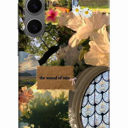 Rain Samsung S24 Hard Case Back Cover by Casekaro