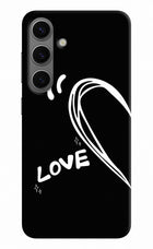Love Line Samsung S24 Hard Case Back Cover by Casekaro