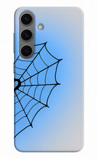Blue Web Samsung S24 Hard Case Back Cover by Casekaro