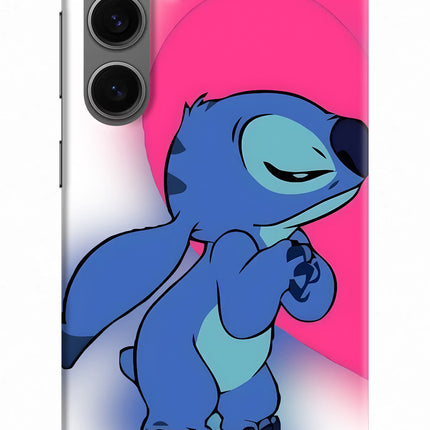 Stitch Hug Samsung S24 Hard Case Back Cover by Casekaro
