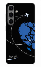 Love Orbit Samsung S24 Hard Case Back Cover by Casekaro