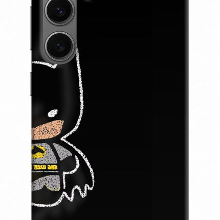 Bat Kitty Samsung S24 Hard Case Back Cover by Casekaro