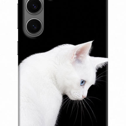 Snow Gaze Samsung S24 Hard Case Back Cover by Casekaro