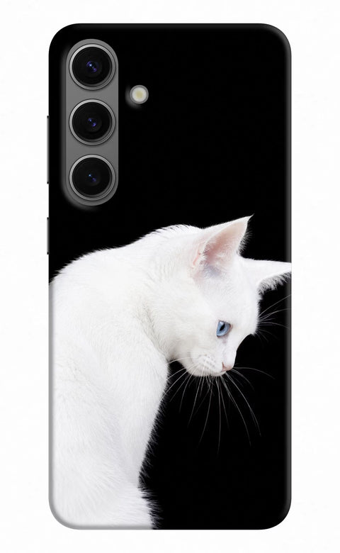 Snow Gaze Samsung S24 Back Cover