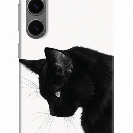 Shadow Gaze Samsung S24 Hard Case Back Cover by Casekaro