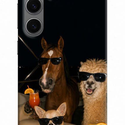 Party Squad Samsung S24 Hard Case Back Cover by Casekaro
