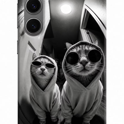Hood Cats Samsung S24 Hard Case Back Cover by Casekaro